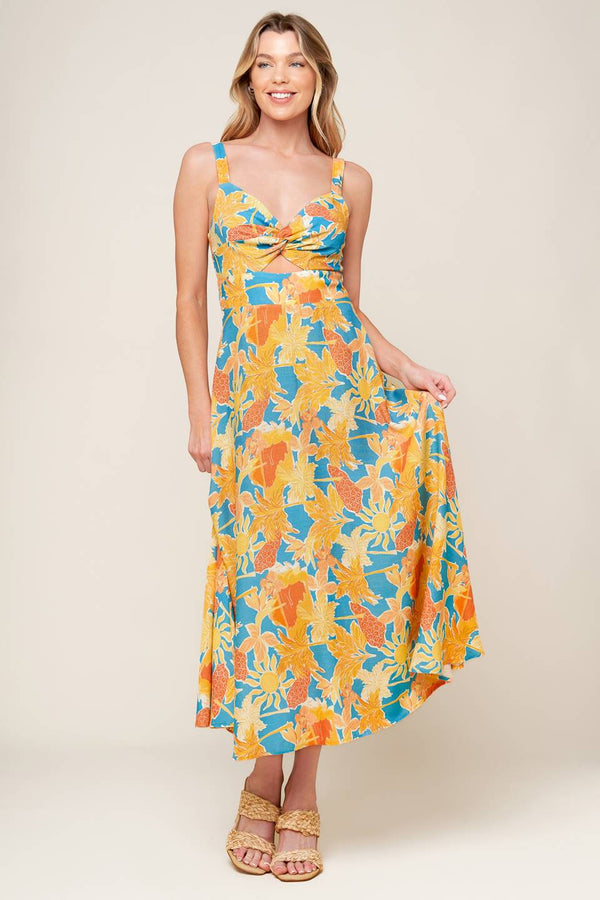 twirl-me-blue-woven-midi-dress Flying Tomato-Sophia's StyleDRESSES-1